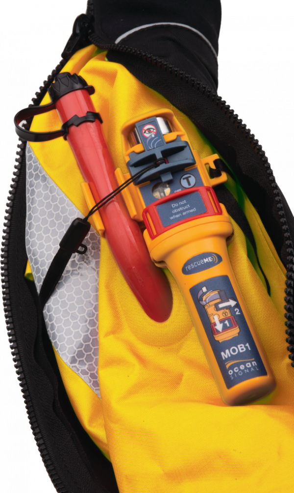 Ocean Signal rescueme MOB AIS DSC Personal Beacon in PFD