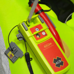 ACR AISLink Man Overboard Beacon Installed in life jacket