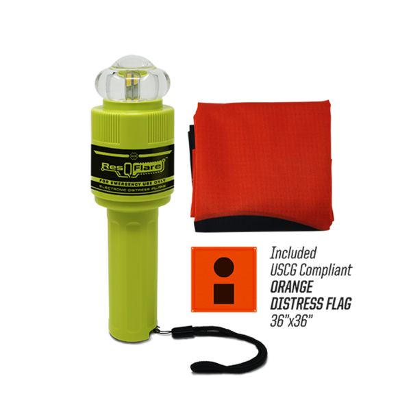 ACR Boat Eflare with Distress Flag
